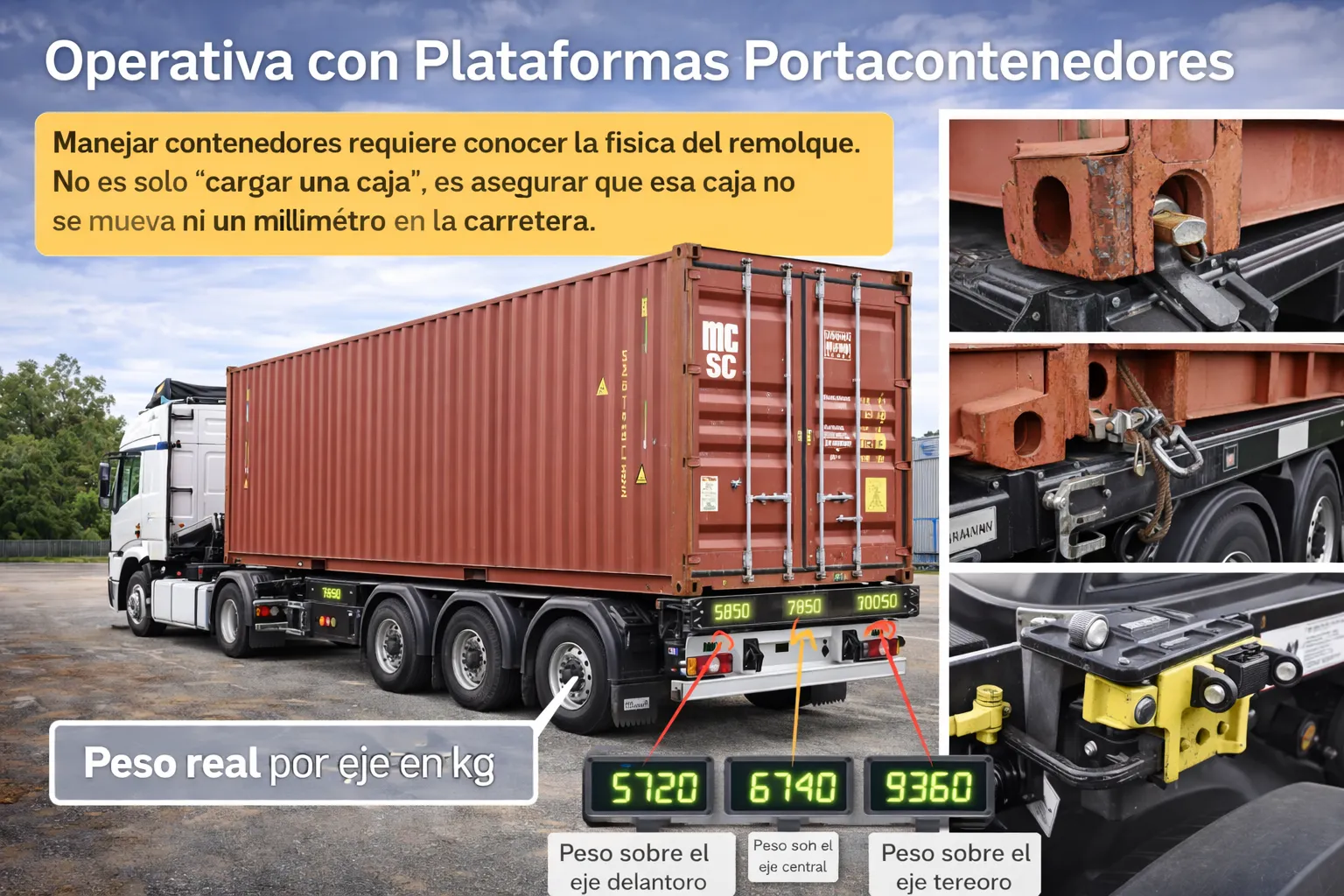 Guía Maestra: Operativa con Plataformas Portacontenedores