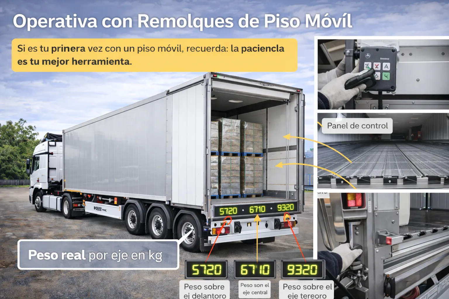 Guía Maestra: Operativa con Remolques de Piso Móvil