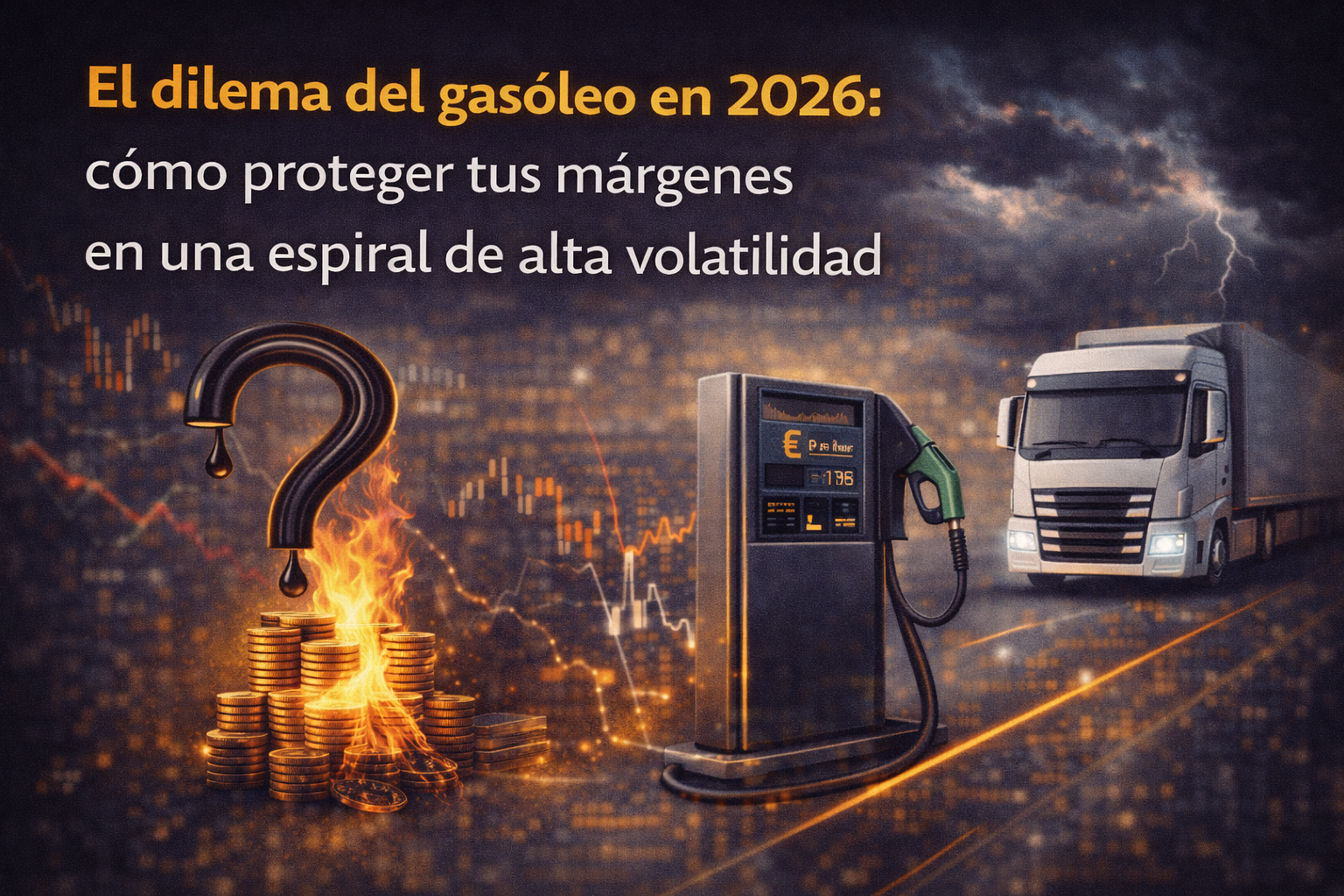 El dilema del gasóleo en 2026: cómo proteger tus márgenes en una espiral de alta volatilidad