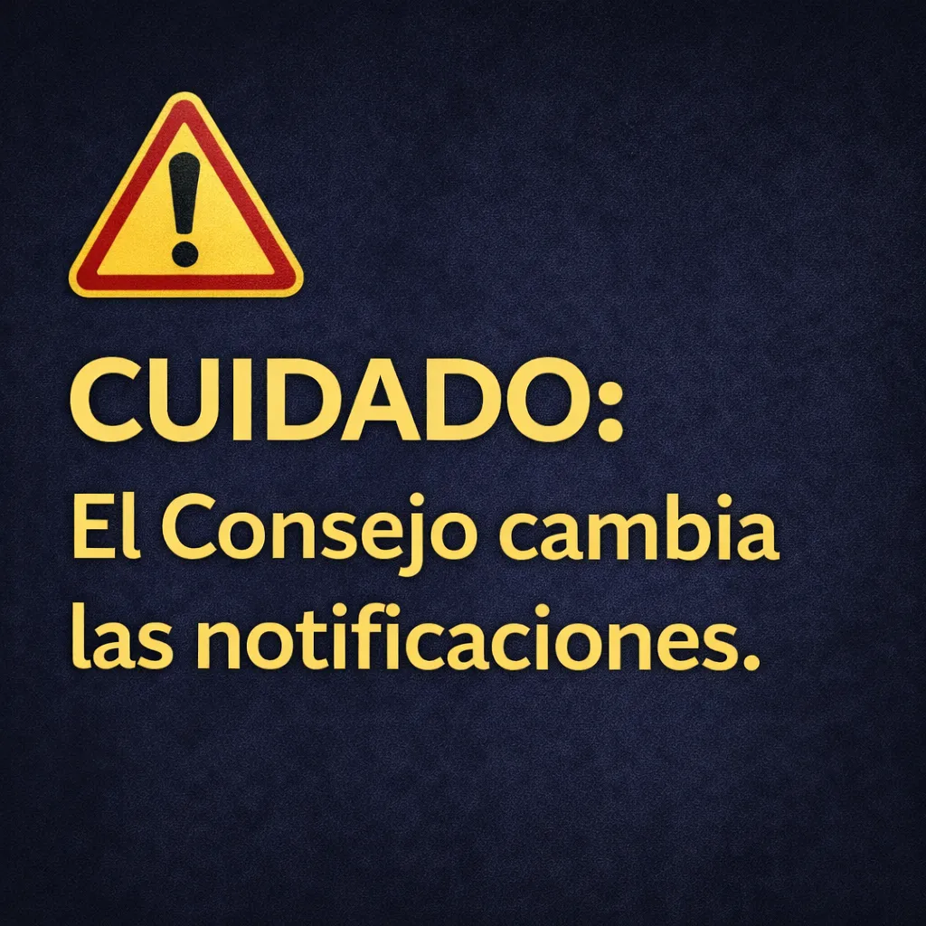 Resolución del Consejo: Acuse Digital y Defensa Legal